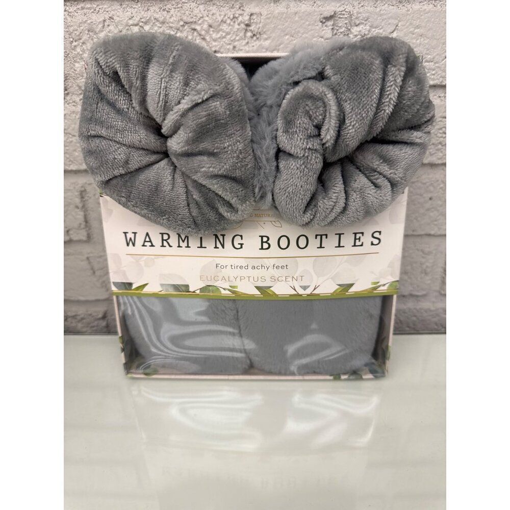 Something Natural Gray Booties Cold Or Warm Therapy OSFM